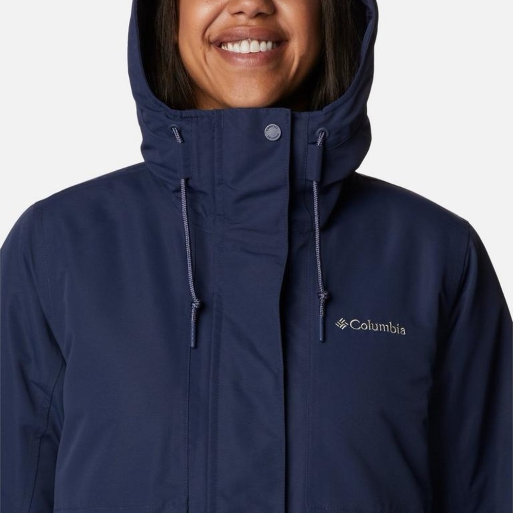 Columbia NWT Nocturnal Blue Tan Sherpa Drop Ridge 3-in-1 Interchange Jacket - Picture 10 of 15